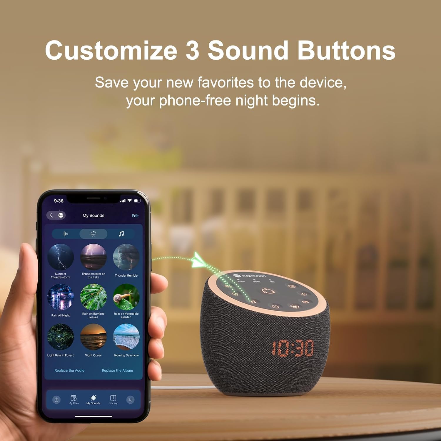 Hotmoon Cocoon Pro 2, control por aplicación, configuración rápida sin complicaciones.