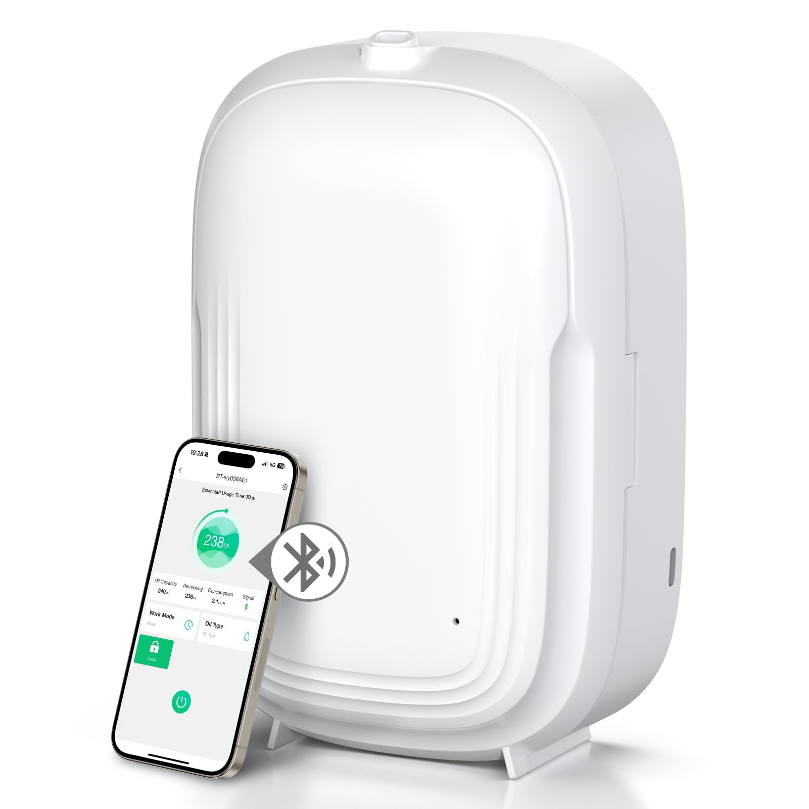 HOTOIQ difusor sin agua para hogar y hotel, ideal para espacios amplios.