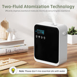 Difusor HOTOIQ sin agua montado en pared, elegante y eficiente para perfumar habitaciones
