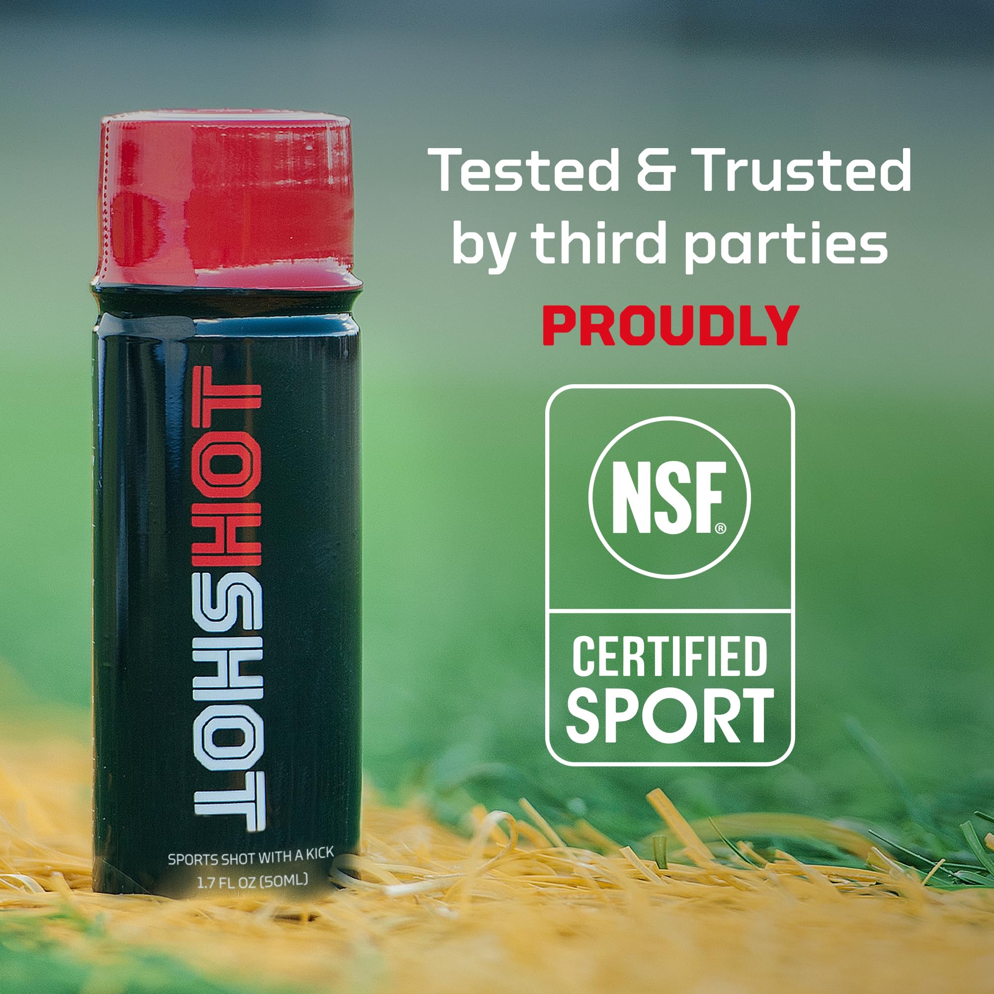 Atleta en carrera con HOTSHOT en el kit personal