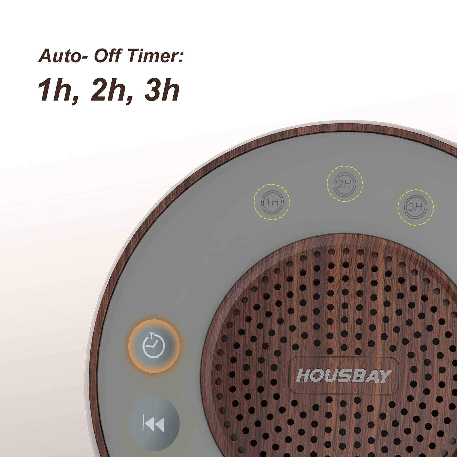 HOUSBAY controles-volumen-ajuste permiten personalizar el ambiente con facilidad