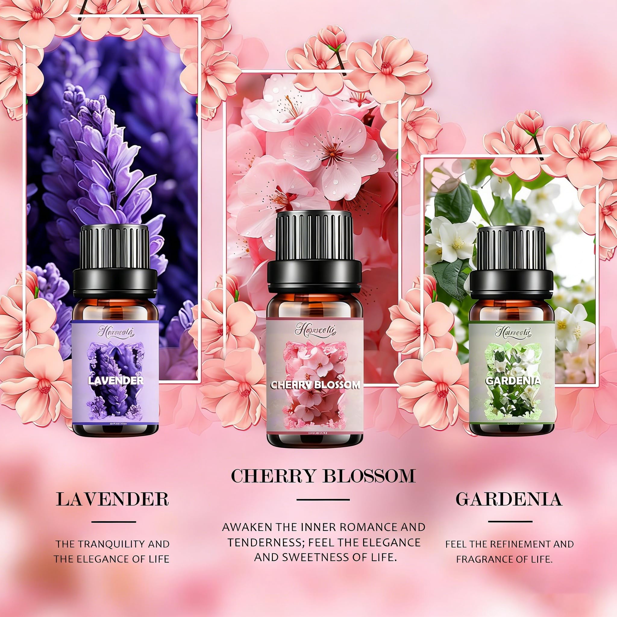 Hovacota Flor de Cerezo en botella, nota delicada para ambientes aromáticos