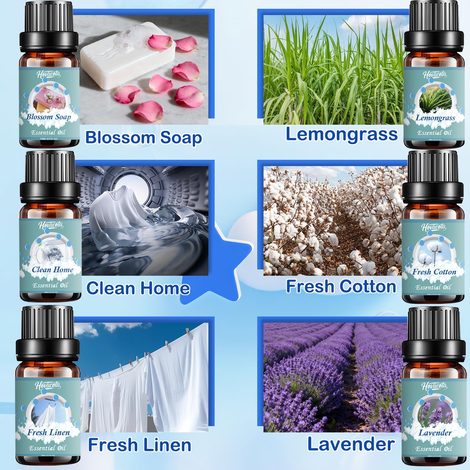 Hovacota difusor-citronela: aroma cítrico para espacios vivos.