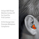 Howard Leight Quiet Earplugs con reducción de ruido para entornos ruidosos.