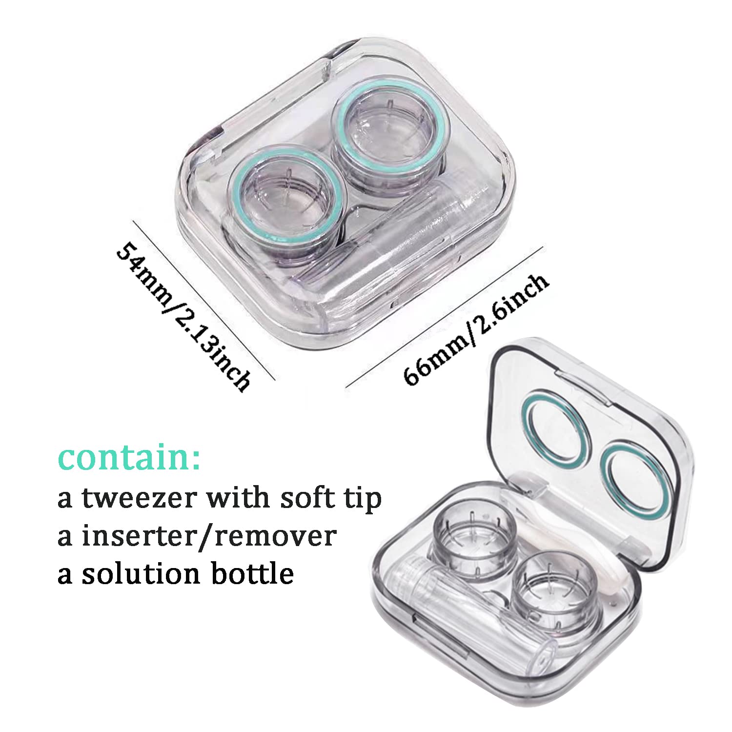 Howinn botella de solución para limpieza rápida de lentes.