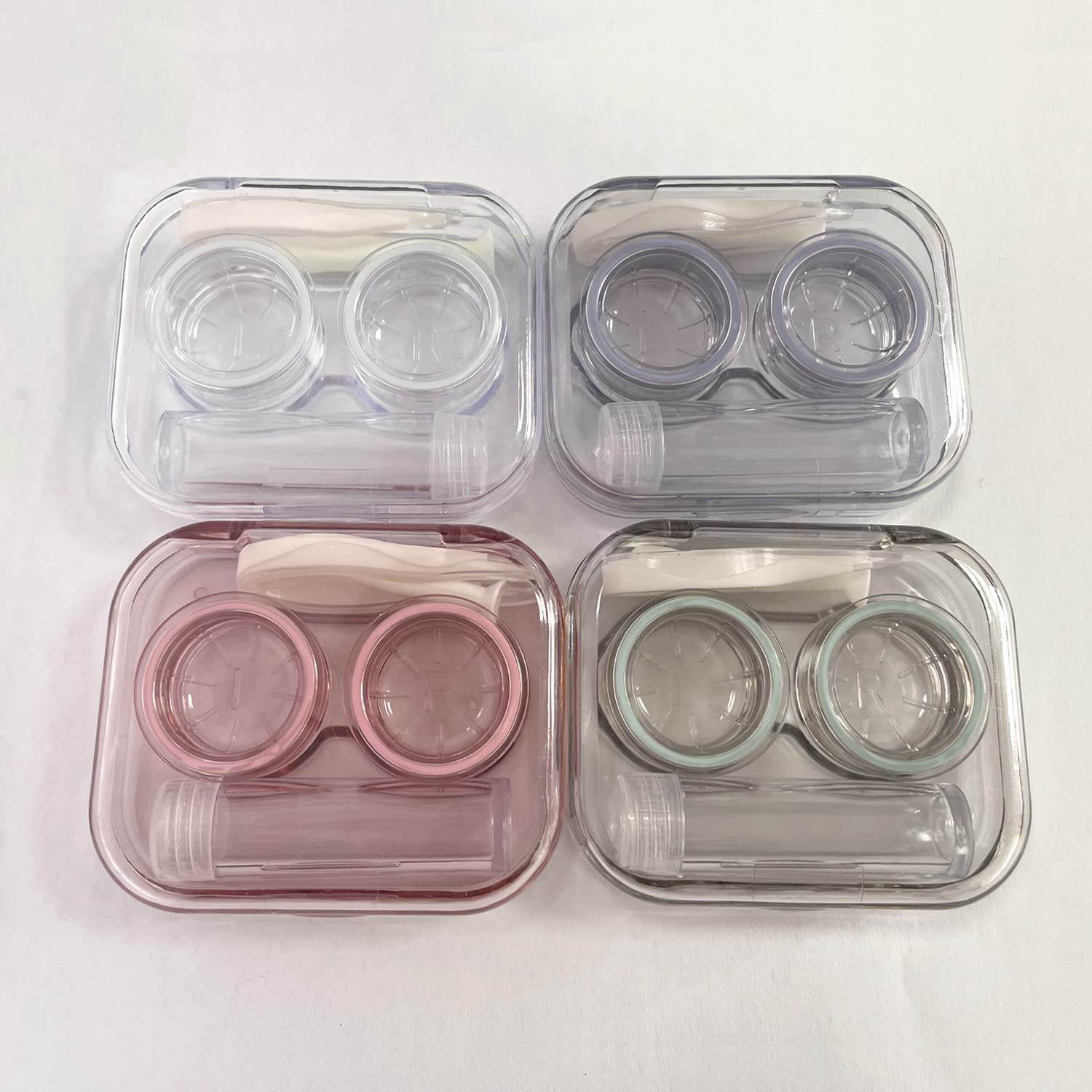 Howinn estuche de lentes cuatro colores vibrantes para estilo personal.