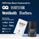 Fabricación en Estados Unidos de NAD3 con certificación NSF cGMP.