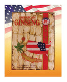 Hsu's American Ginseng, rodajas grandes y medianas, ideal para infusiones y sabor auténtico.