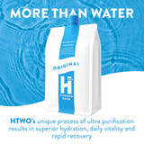 HTWO agua hidrogenada Original, paquete portátil ideal para llevar a cualquier lugar.