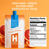 HTWO se vierte en vaso, sabor natural y refrescante para recargar durante el día.