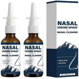 Huatinent spray nasal de yodo 120 ml para limpieza diaria