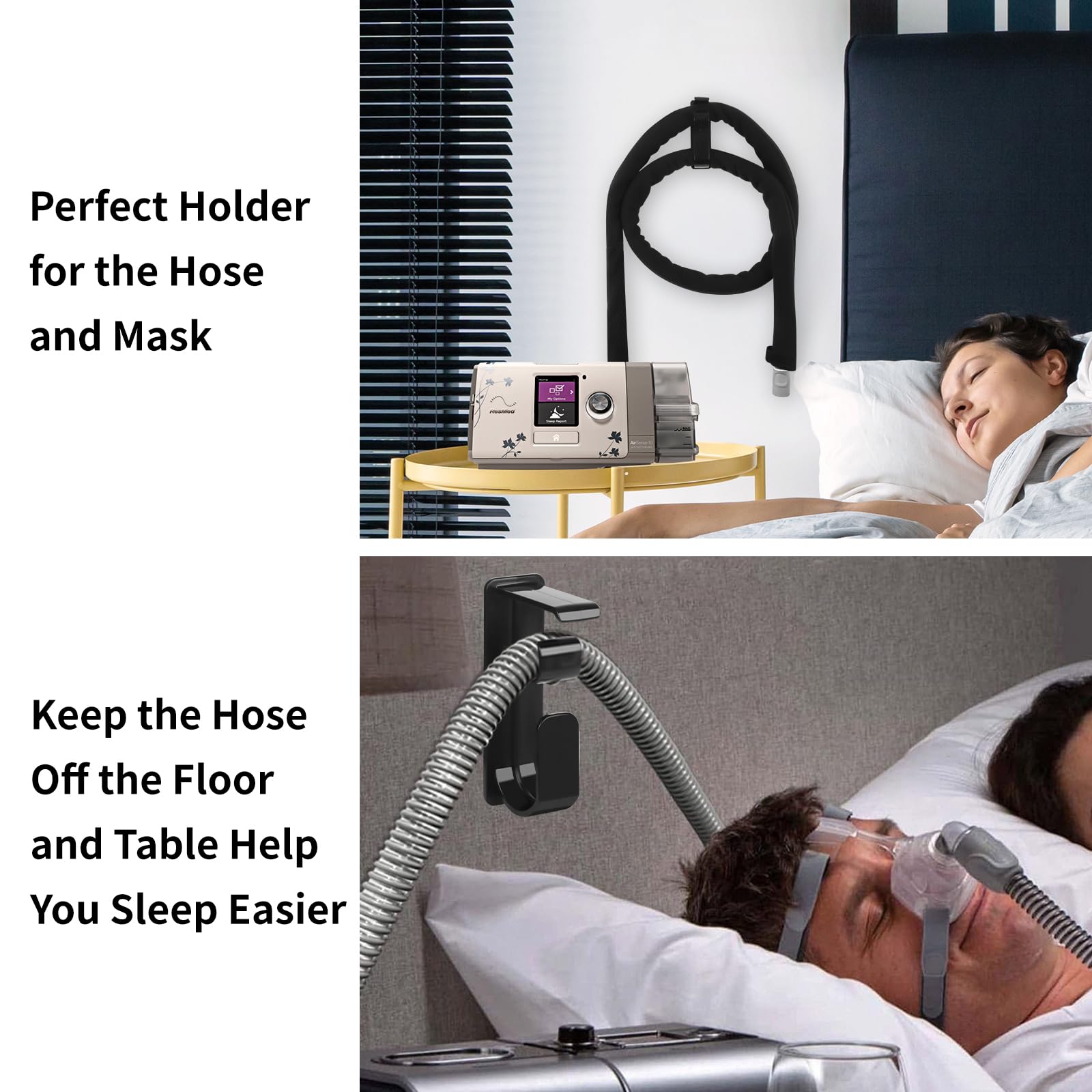 HuCPAPxi funda manguera CPAP reduce ruido para dormir mejor
