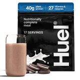 Huel Black Edition proteina 40 g sabor galletas y crema para batidos nutritivos