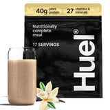 Huel Black Edition Vanilla smoothie with fruit for versatile meal options
