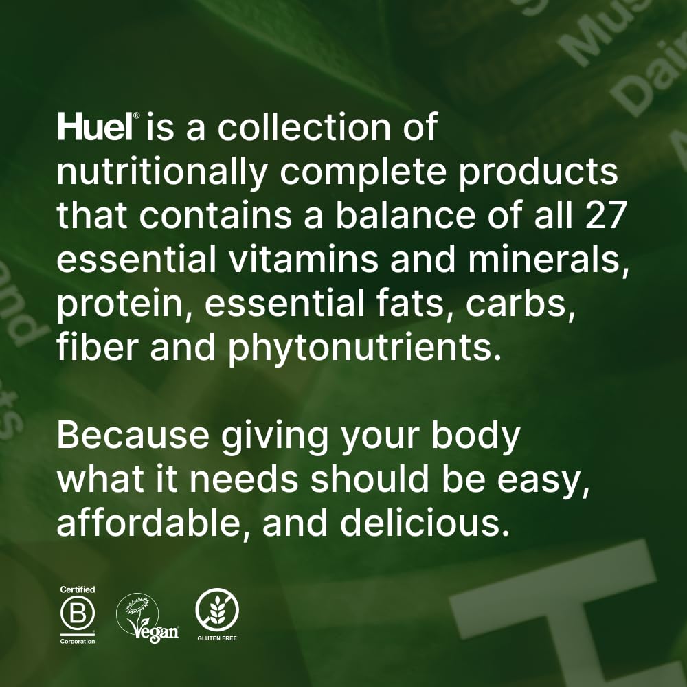 Envase de 30 porciones de Huel Daily Greens para rutinas diarias