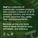Envase de 30 porciones de Huel Daily Greens para rutinas diarias