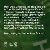 Huel Daily Greens envase 12oz, conveniente para llevar