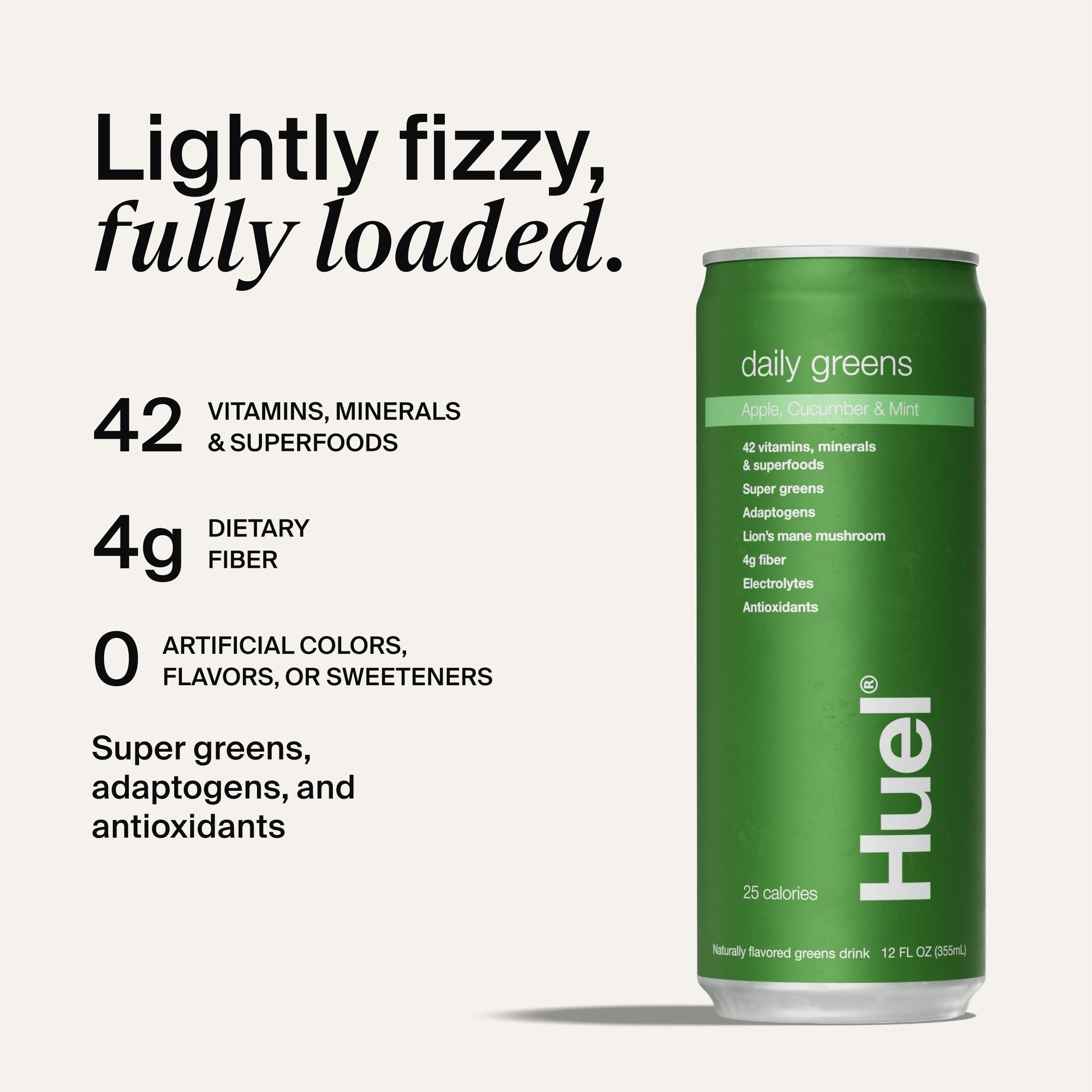 Huel Daily Greens sabor manzana-piña, energía para la mañana