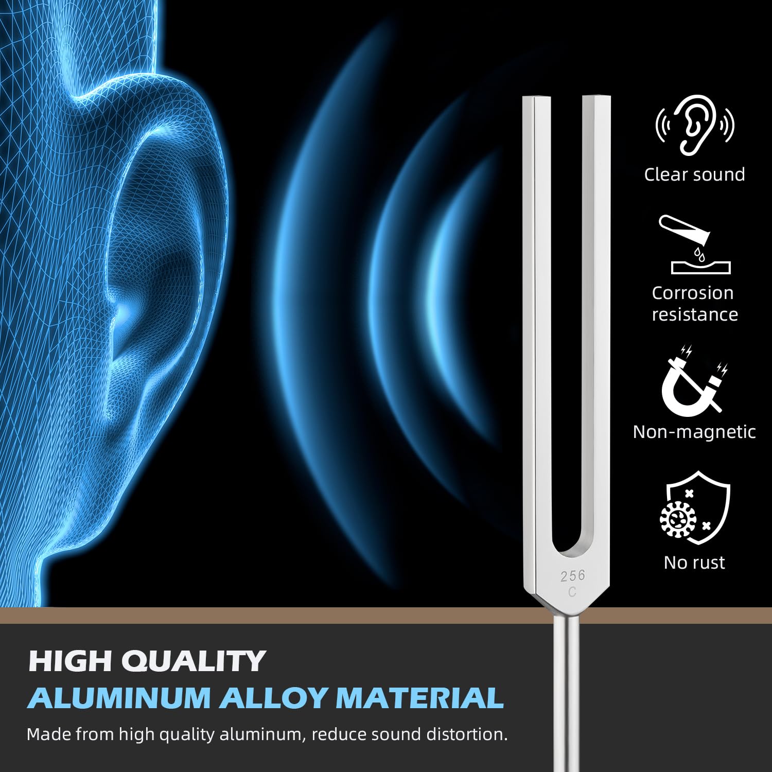 Hugbow diales 256hz, sonido equilibrado para yoga y equilibrio emocional.