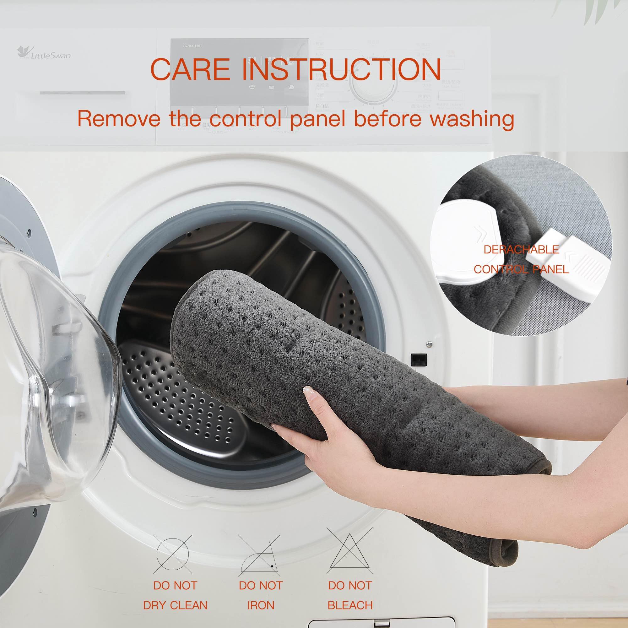 HugCubs ajustes de calor 6 niveles y temporizadores para sesiones flexibles