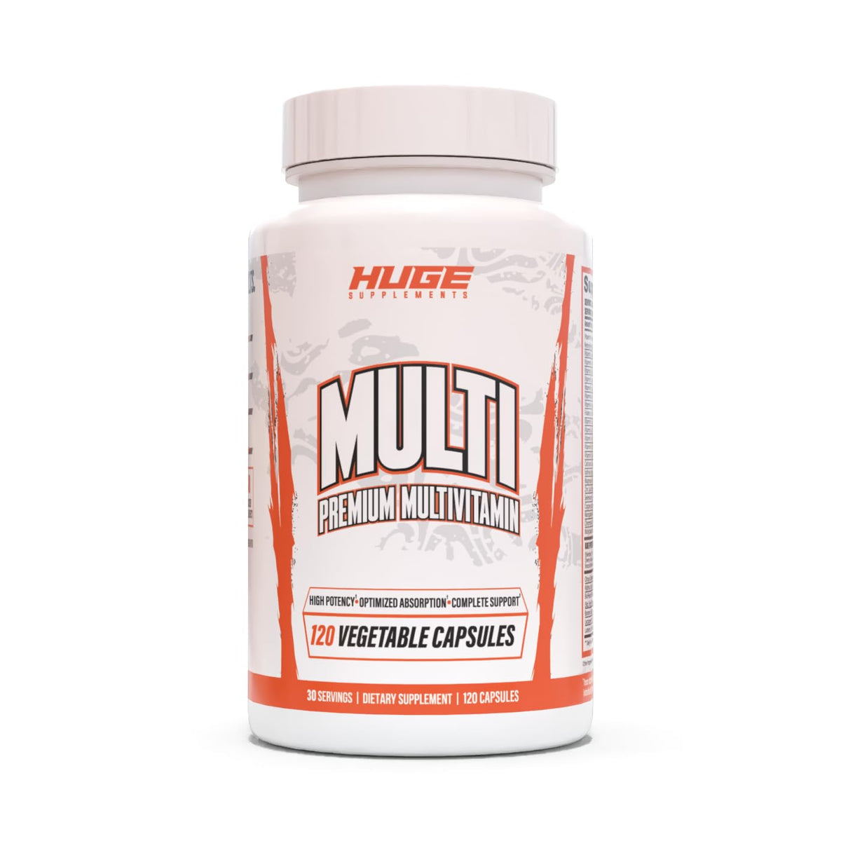 Huge Multi: caja de empaque, presentación clara para salud y rendimiento diario.