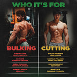 Sapogenix de Huge Supplements, empaque frontal con diseño premium y indicaciones.