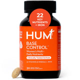 Hum Base Control botella: suplemento diario para mujeres, apoyo nutricional general.