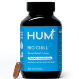 HUM Big Chill: botella de cápsulas veganas para uso diario.