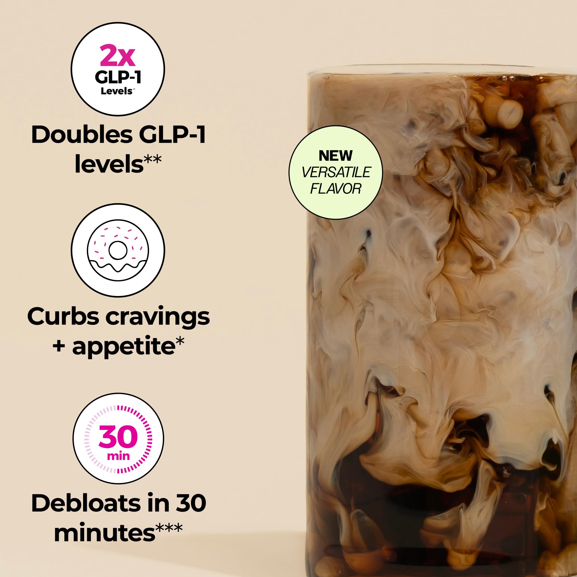 HUM Flatter Me: batido con polvo de fibra para una experiencia suave y saciante