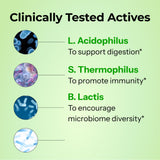 HUM Gut Instinct: cápsulas con lactobacilos y bifidobacterias para diversidad intestinal.