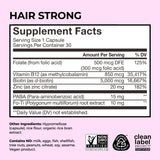 Uso diario de HUM Hair Strong en casa o viaje.