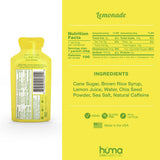 HÜMA CHIA ENERGY GEL textura-fruta: sabor natural para recargas.