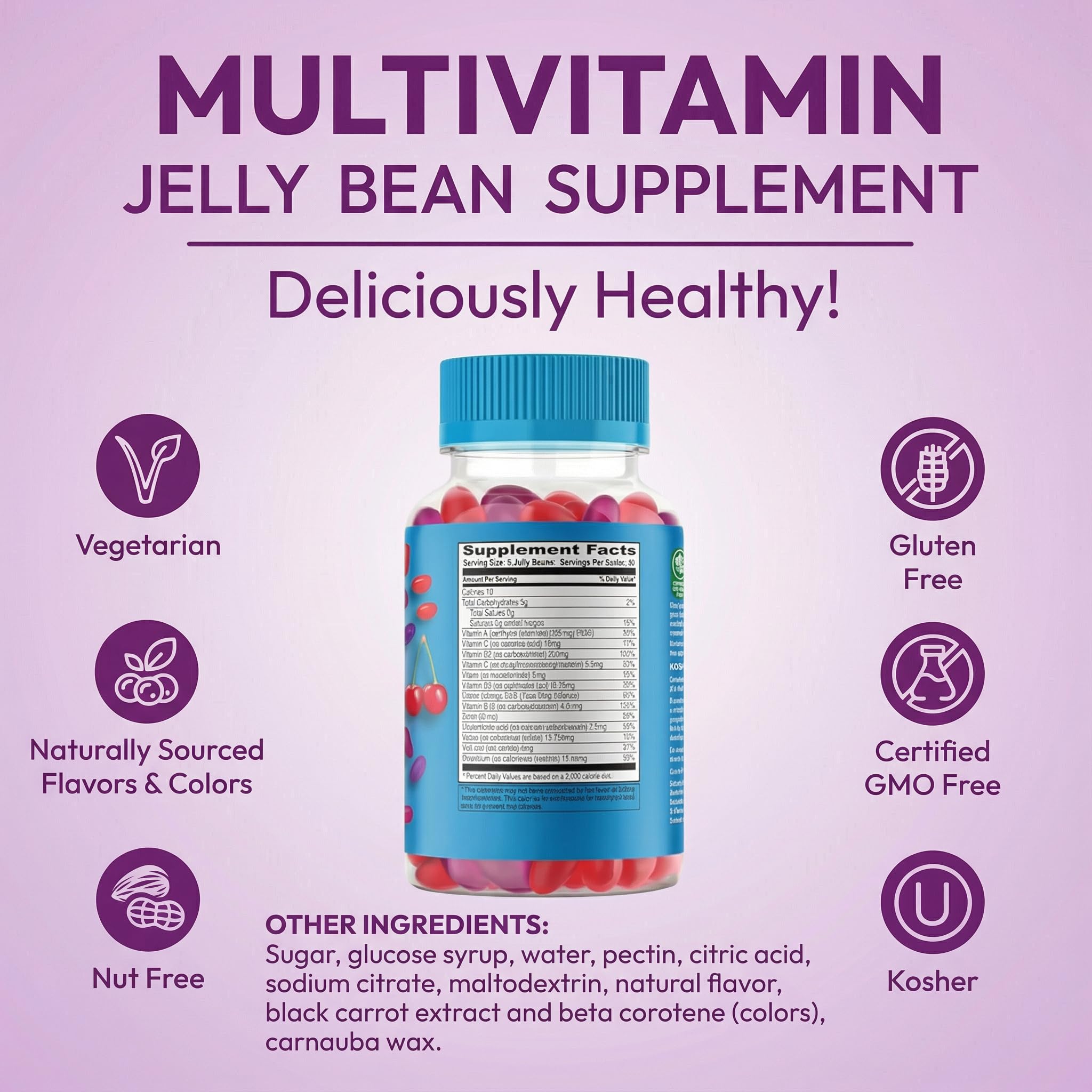 Human Beanz gominolas para uso diario y estilo de vida activo.