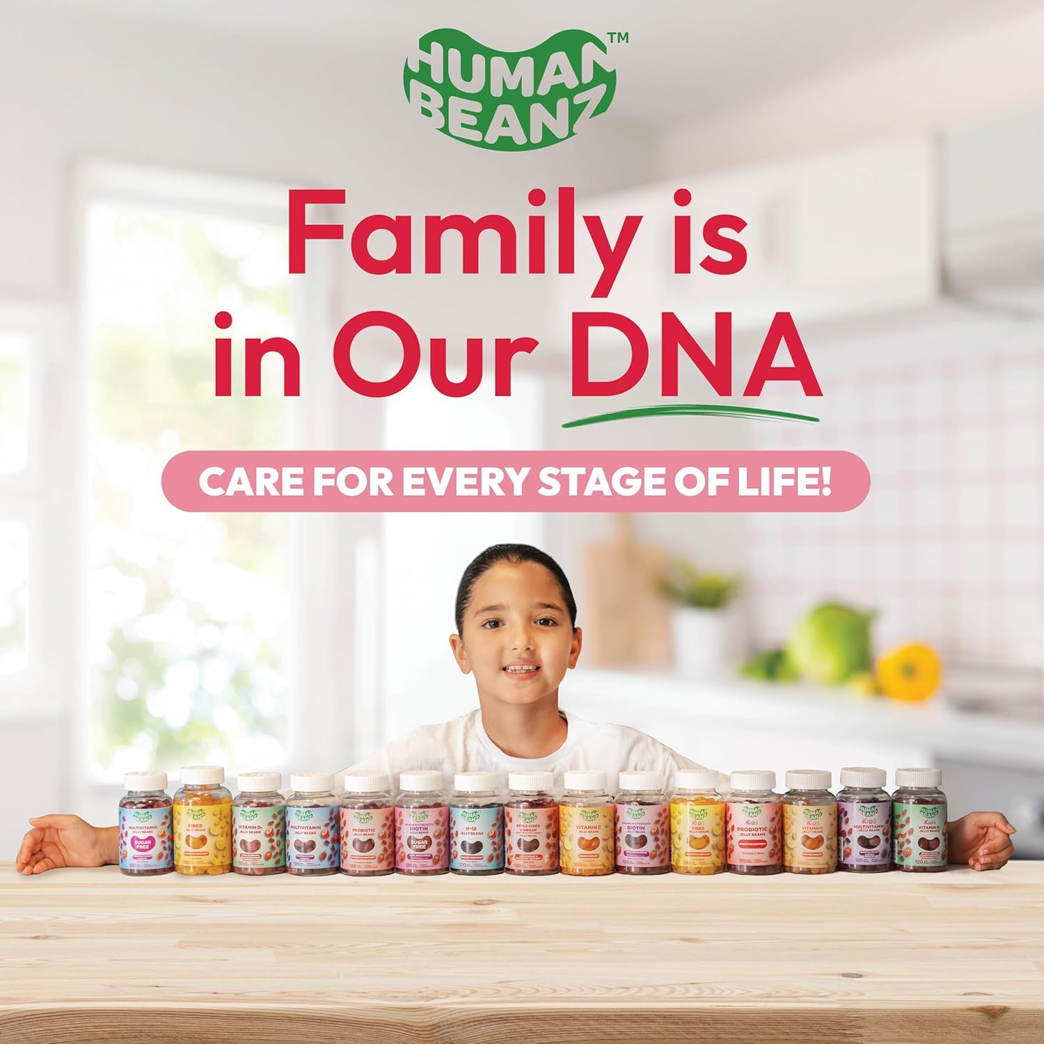 Human Beanz gomitas Vitamina D3, certificado kosher, aptas para distintas dietas.