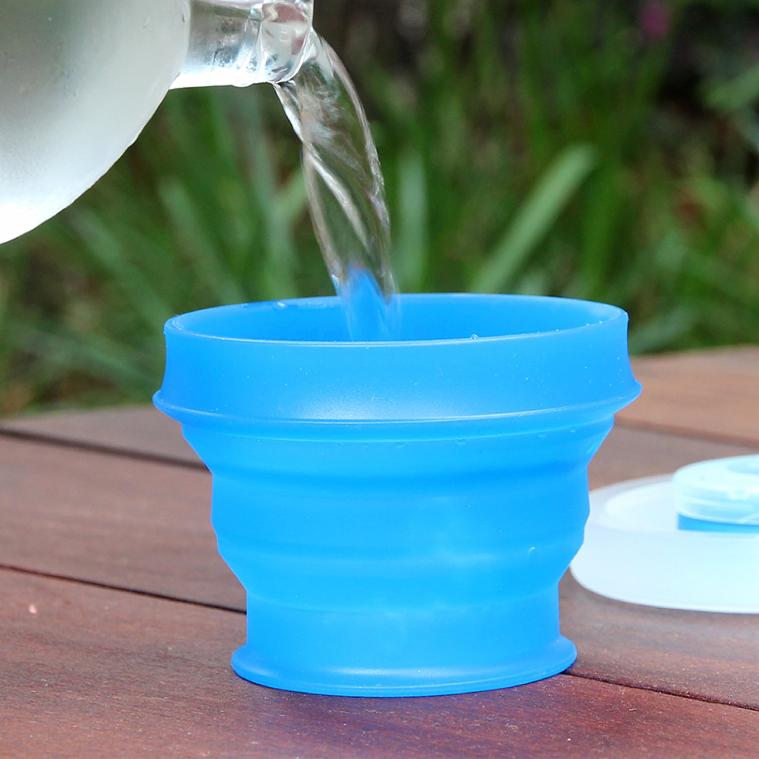 humangear GoCup silicona de grado alimentario, diseño duradero y sostenible.