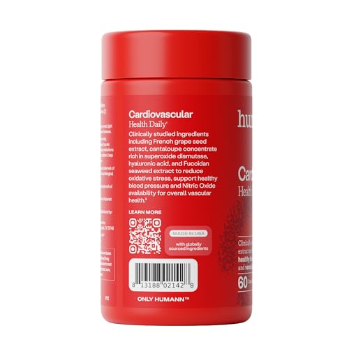 Humann Salud Cardiovascular Diario, cápsulas 60: consumo diario para la salud vascular.