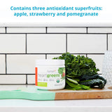 Humann HeartGreens: sabor manzana verde para batidos más sabrosos.