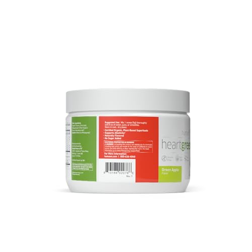 Humann HeartGreens: vaso con mezcla verde para desayuno rápido y equilibrado.