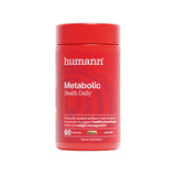 Humann Metabolic Health Daily, bote-cápsulas, apoyo diario a la gestión de la glucosa.