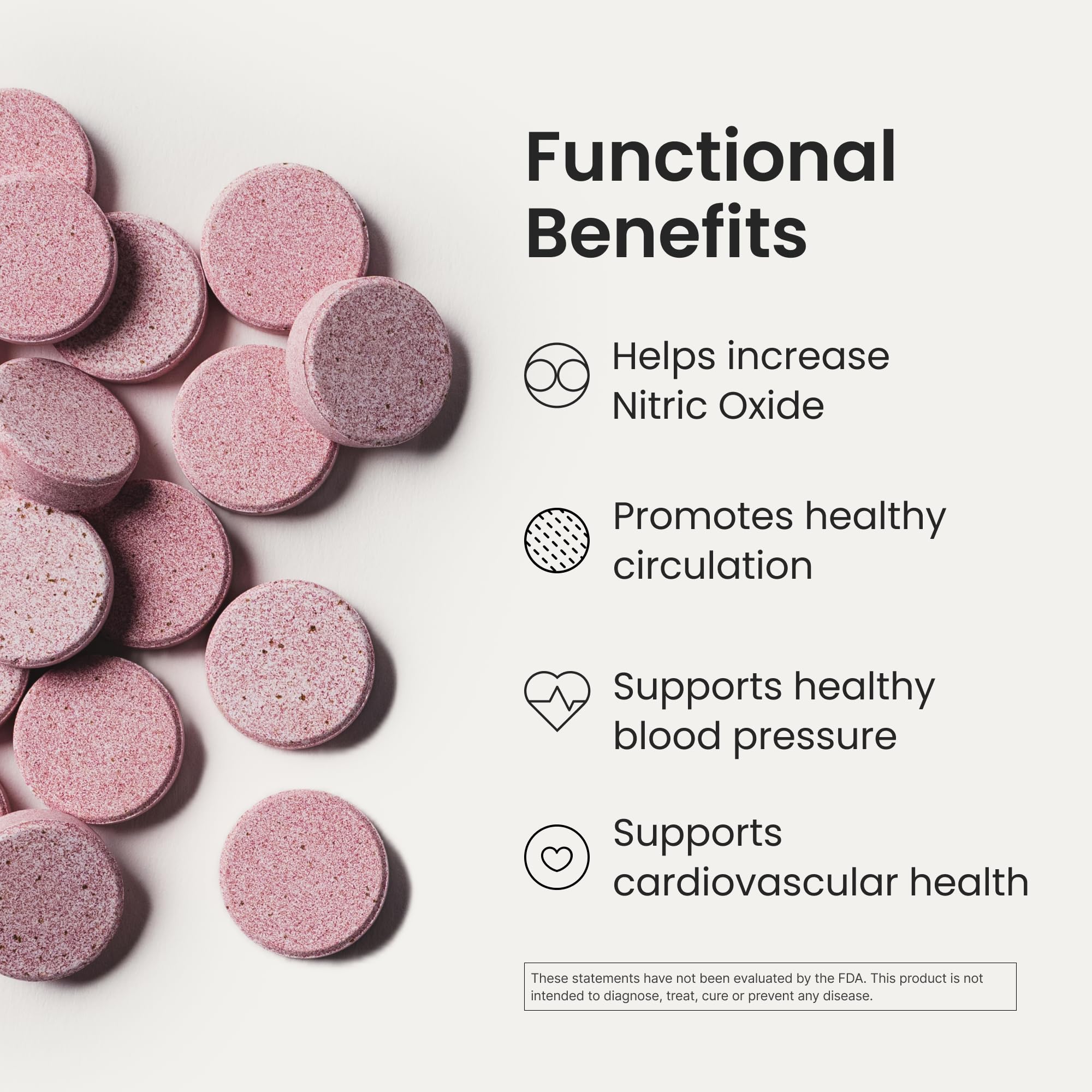 Humann Neo40 Professional tabletas disolubles con sabor agradable para disolución rápida.