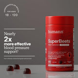 Humann SuperBeets gominolas sabor fresa: experiencia agradable sin azúcares añadidos