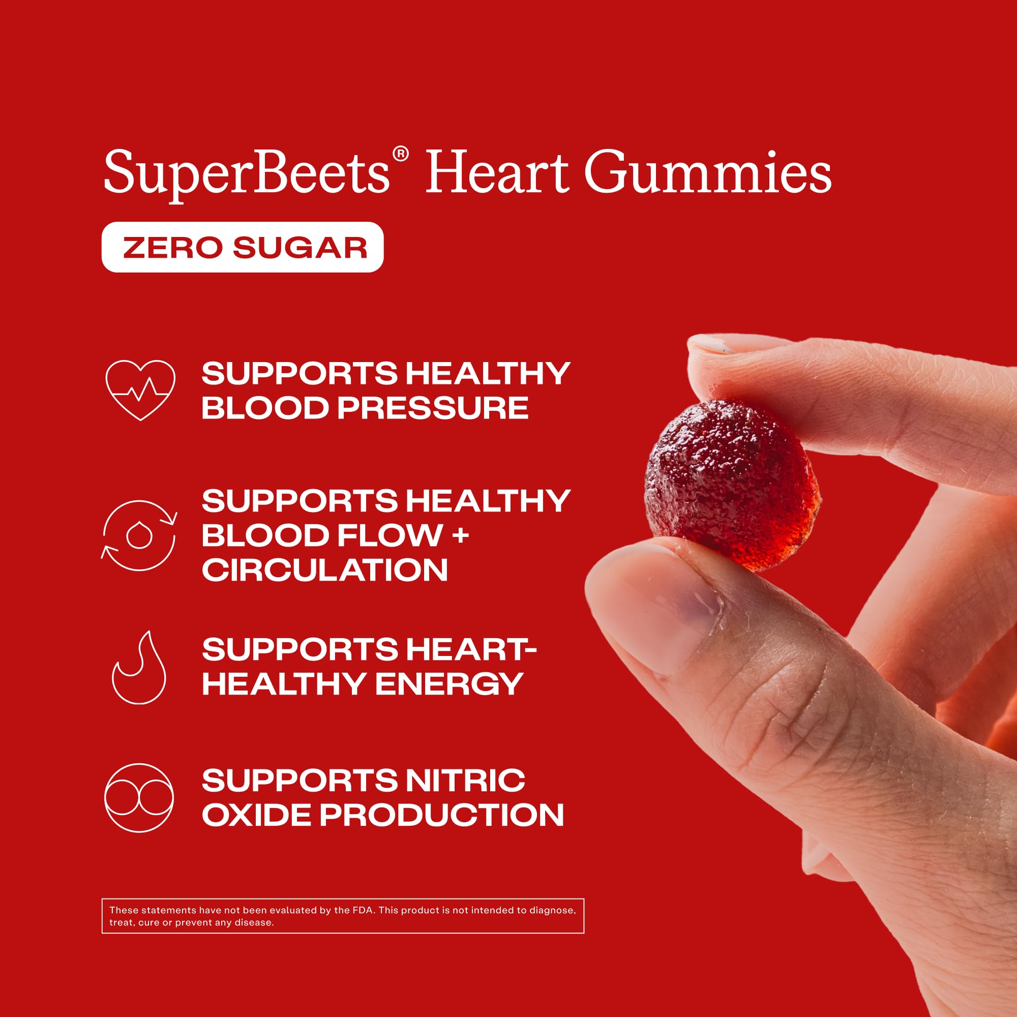Humann SuperBeets gominolas textura suave y jugosa, ideal para consumo diario