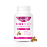 Humann SuperBerine: cápsulas de berberina de alta absorbencia para apoyo metabólico