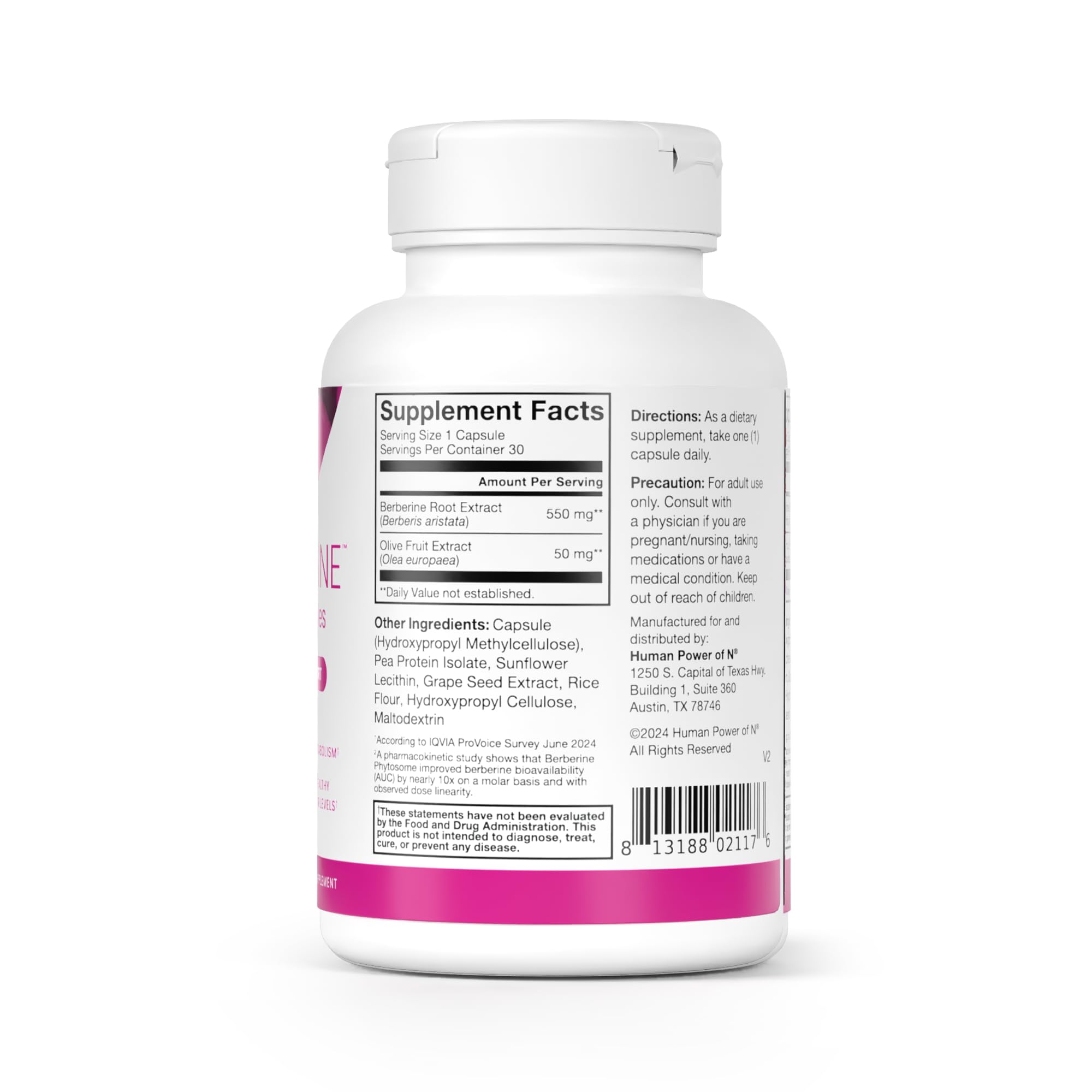 Humann SuperBerine: presentación premium para apoyar metabolismo y azúcares
