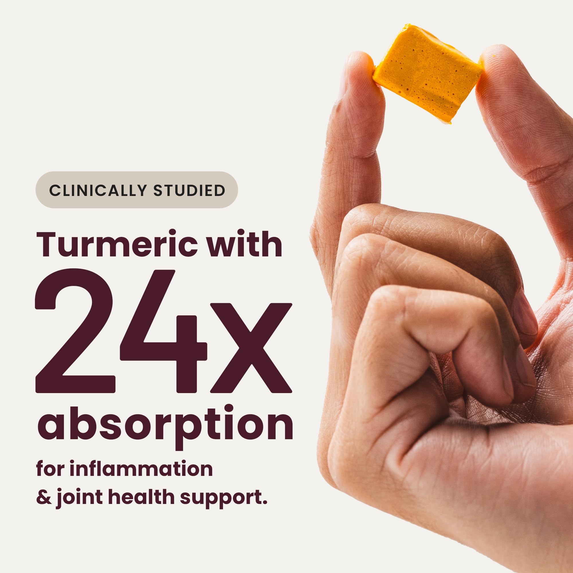 Humann Turmeric Chews curcuma gold 300mg para movilidad diaria.