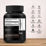 HUMANX Fisetina 500mg etiqueta frontal que resalta ingredientes clave.