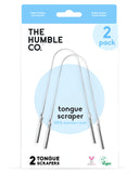 The Humble Co rasca lengua para adultos y niños en 2 pack.