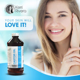 Vertido suave de Humco Aceite de Ricino USP, textura clara