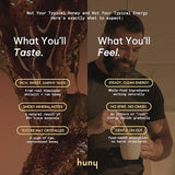 HUNY palitos para gimnasio, energía rápida