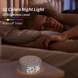 Hushing display digital con brillo ajustable para leer de noche